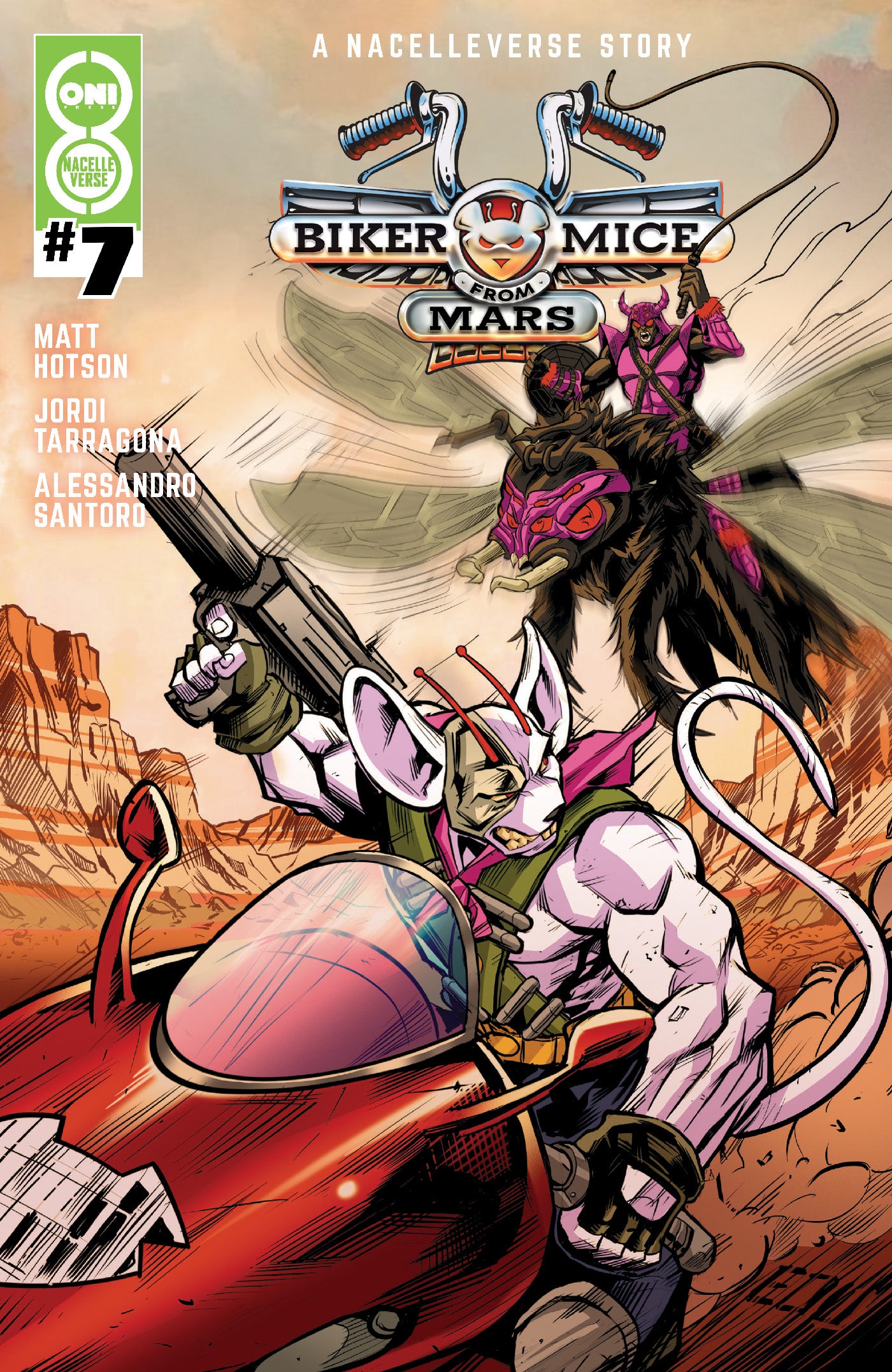 RIVALS 有15、無3 CHAOS ORIGINS 有7BOX ドミニオン1 Biker Mice from Mars (2025) #7 | ONI PRESS – Oni Press