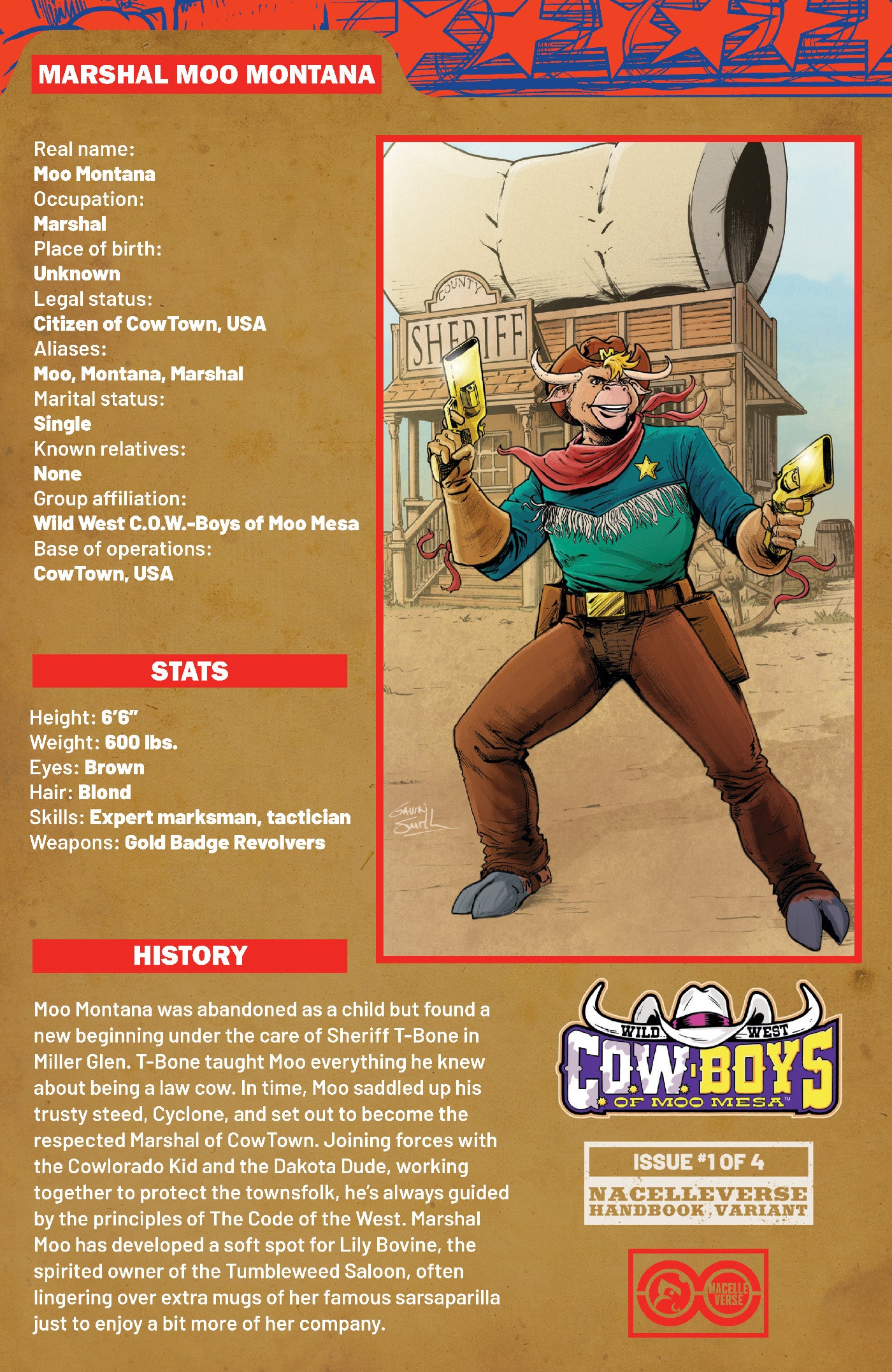 Wild West C.O.W.-Boys of Moo Mesa #1