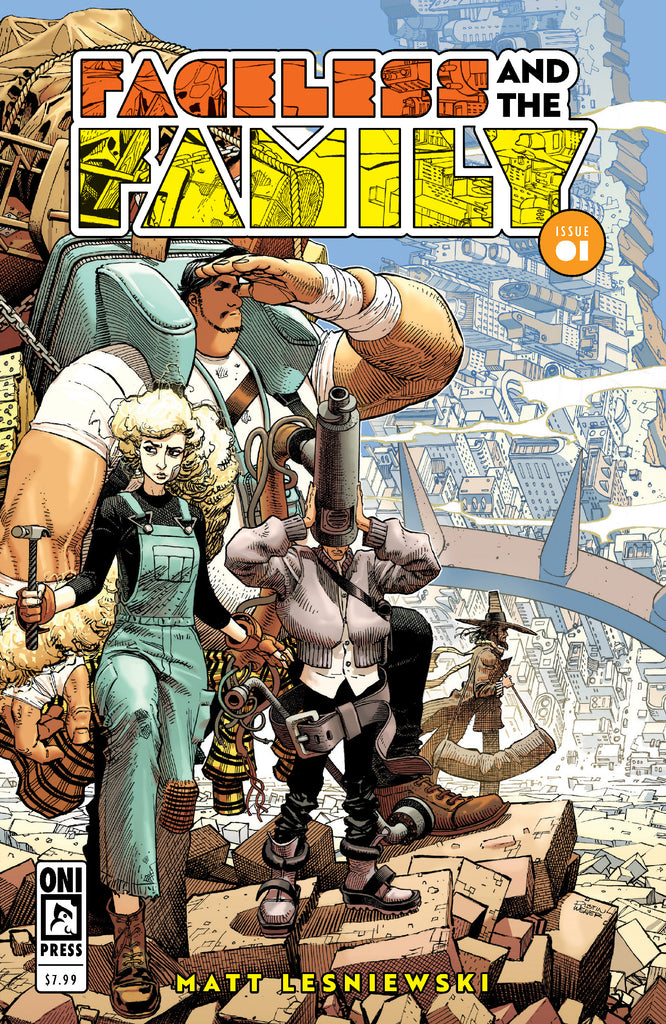 Faceless and the Family #1: Cover C