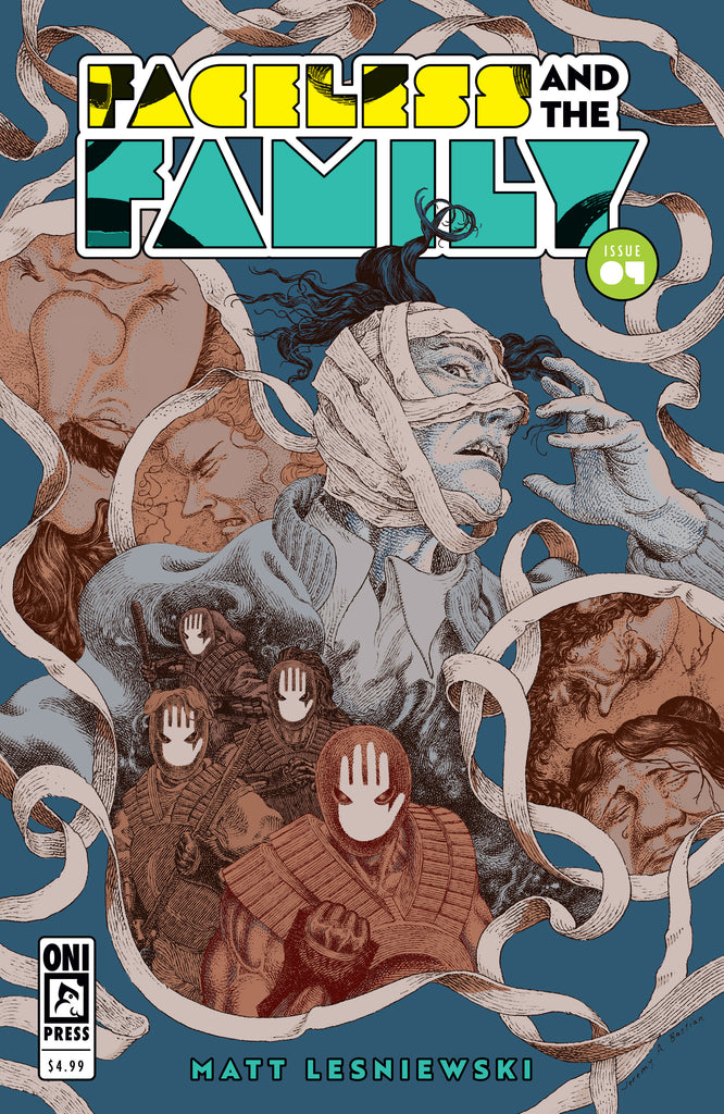 Faceless and the Family #4: Cover B