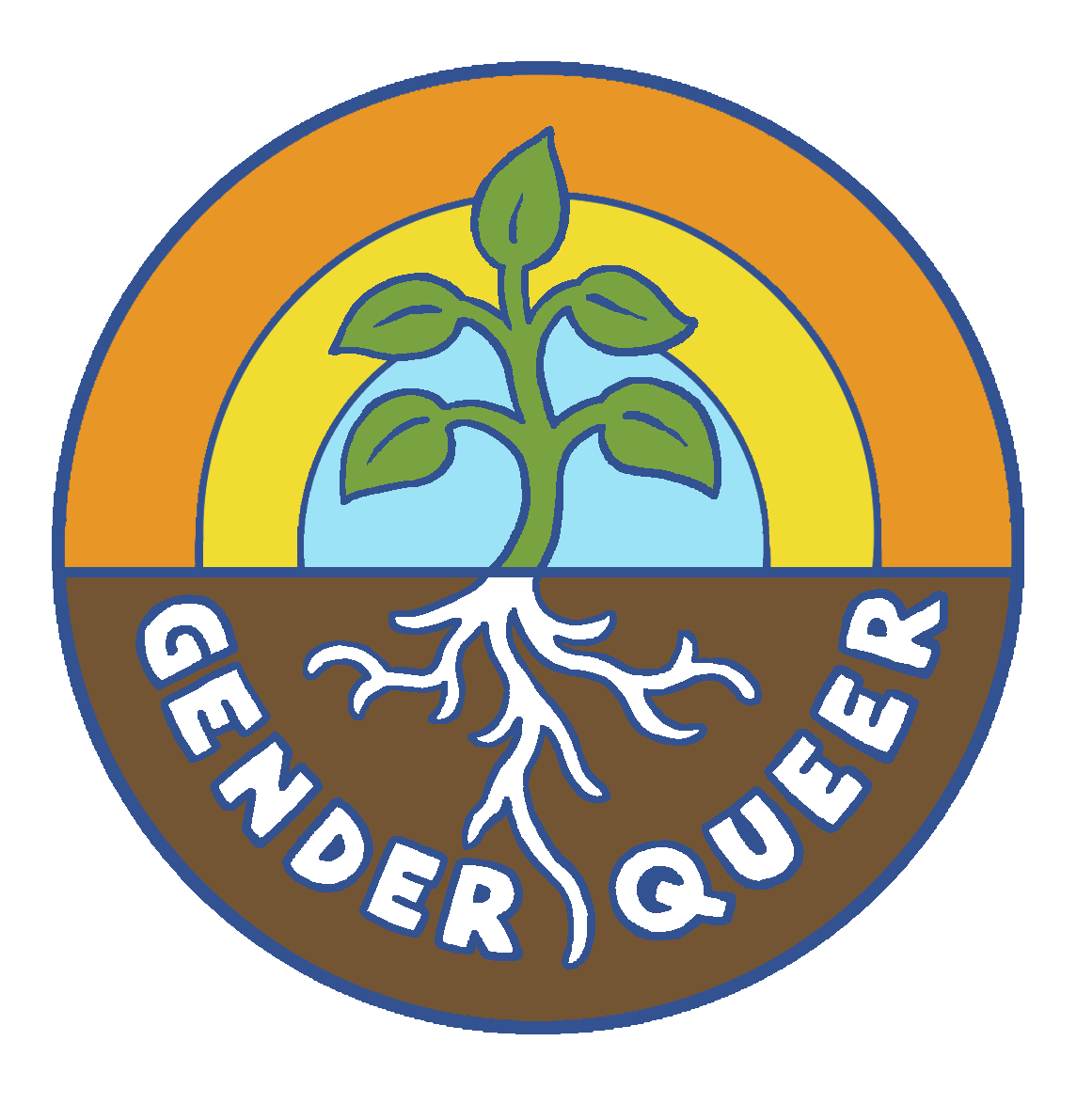 GENDER QUEER “THREE-PACK” ENAMEL PIN SET