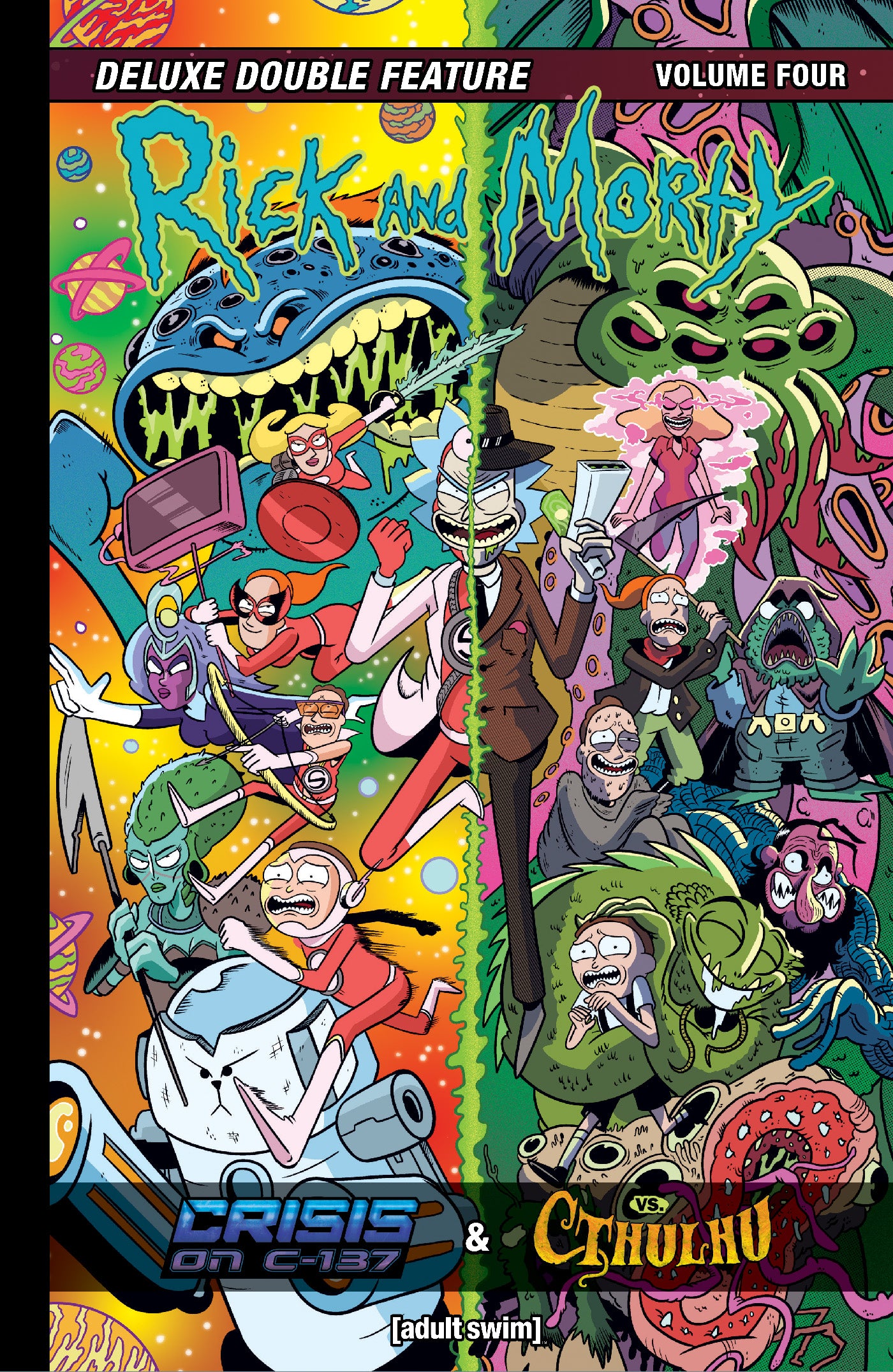 Rick and Morty: Deluxe Double Feature Vol. 4 HC