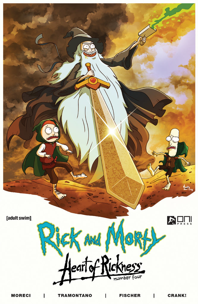 Rick and Morty: Heart of Rickness #4: Cover B