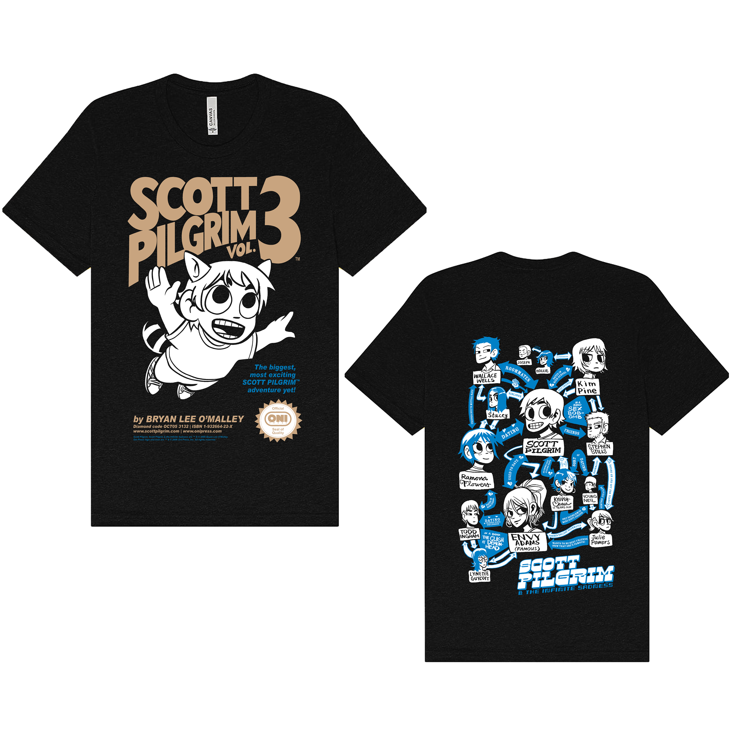SPV3 Tee - Black | ONI PRESS – Oni Press