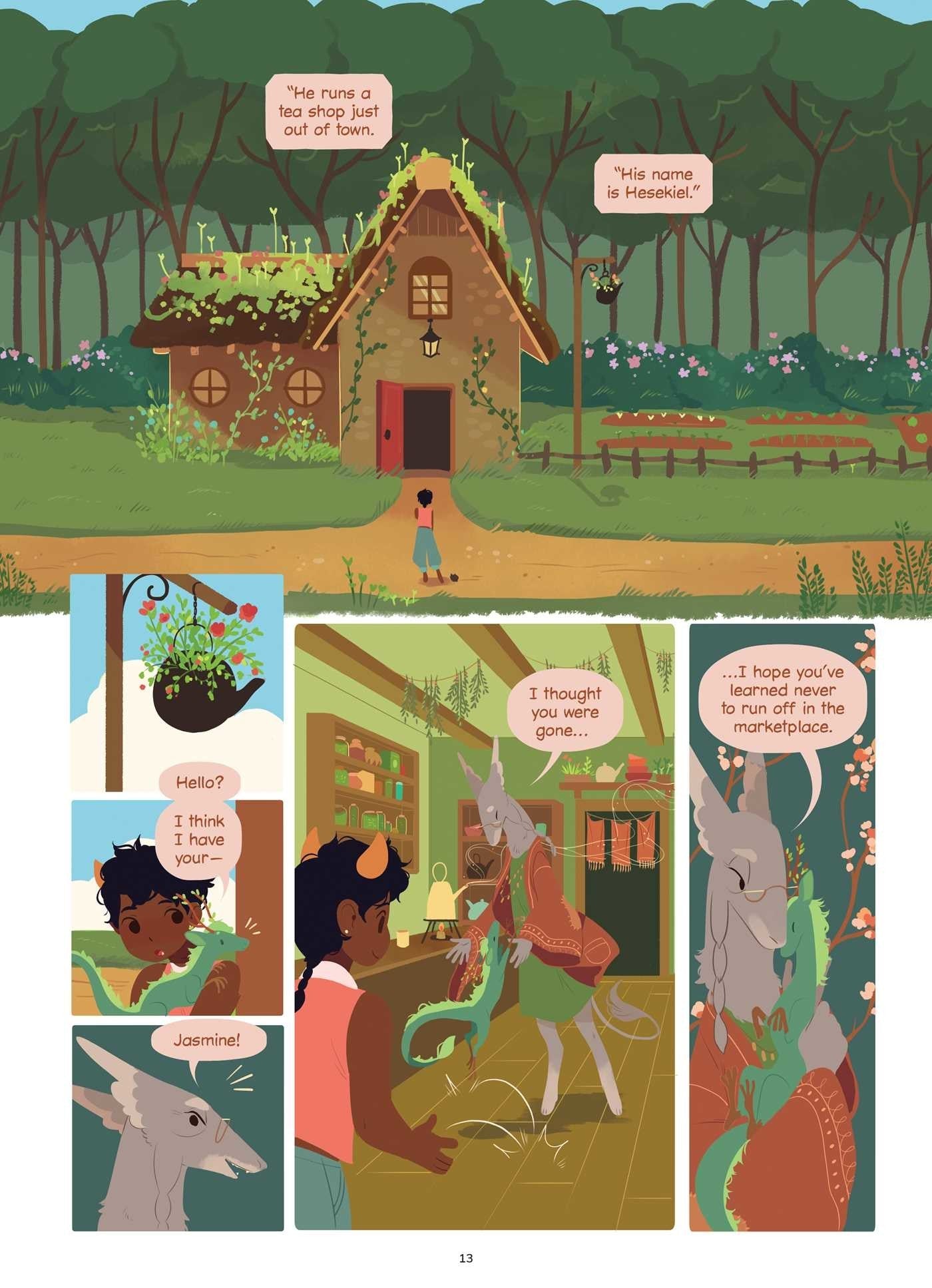 The Tea Dragon Society (Softcover)