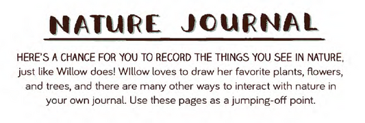 Pilu of the Woods Printable Nature Journal