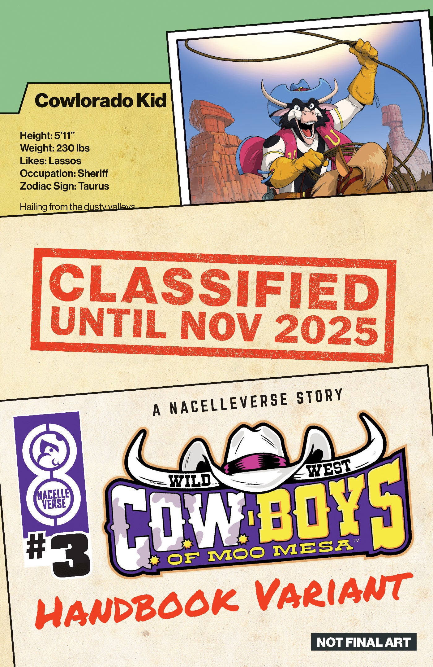 Wild West C.O.W.-Boys of Moo Mesa #3
