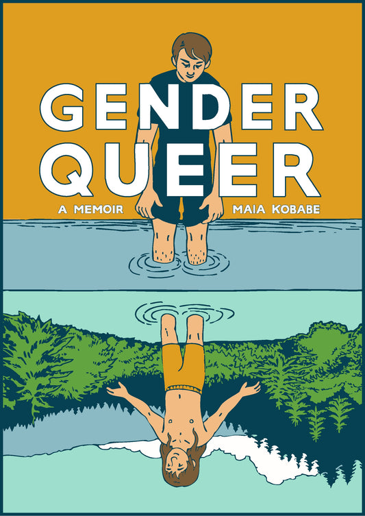 GENDER QUEER “COVER” ENAMEL PIN