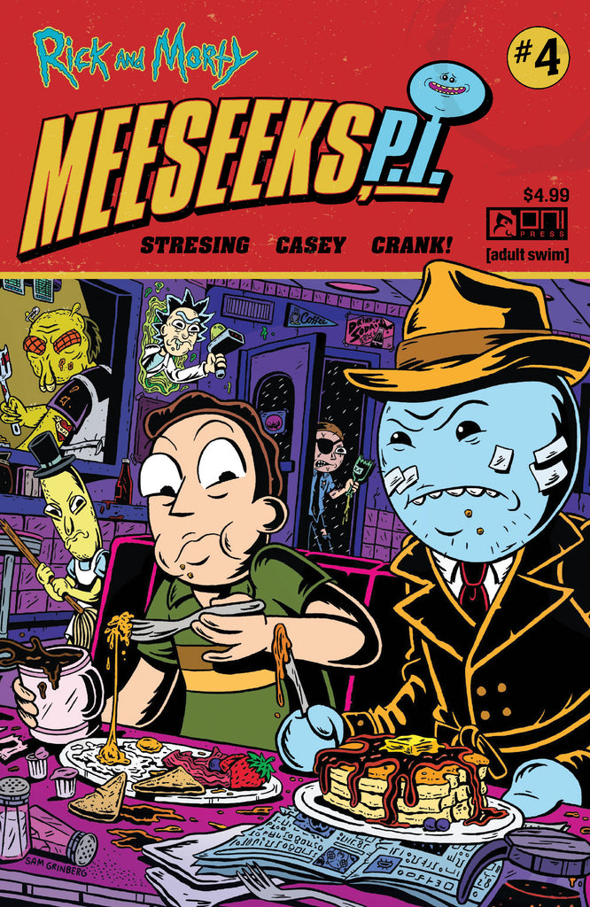Morty: Meeseeks, P.I. #4: Cover B